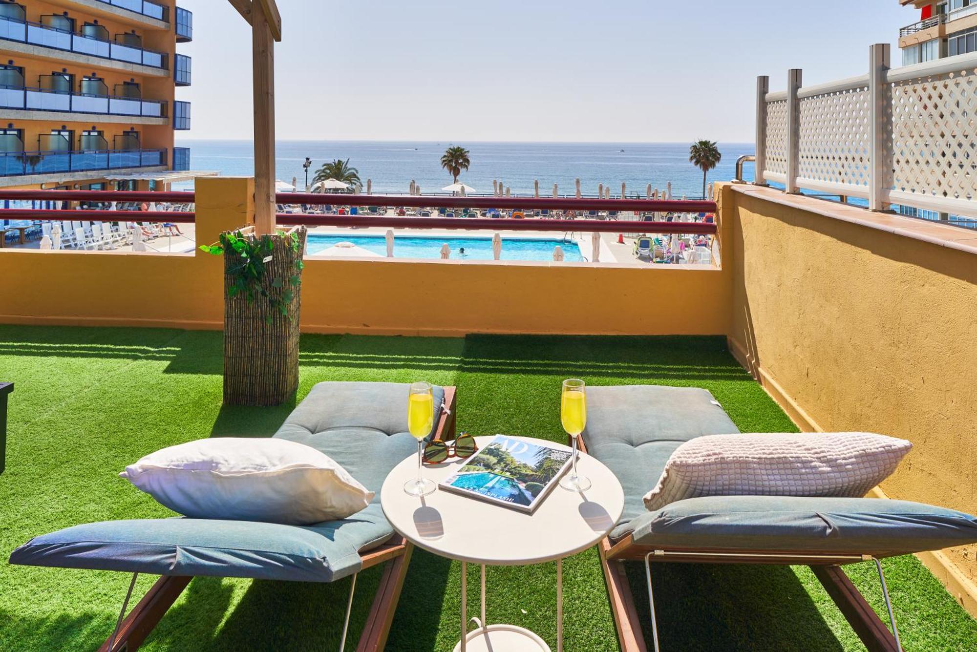 Perfect Beach Location With Roof Terrace Фуенхірола Екстер'єр фото